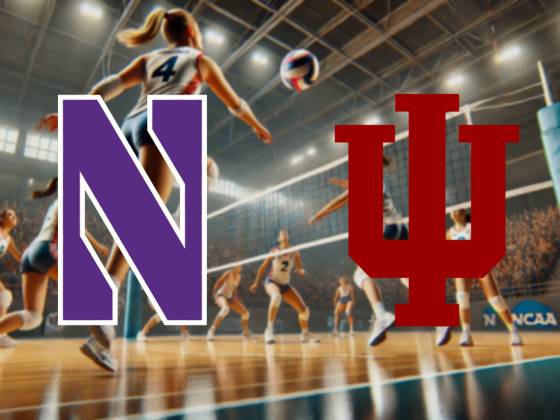 Northwestern Wildcats at Indiana Hoosiers Women's Volleyball